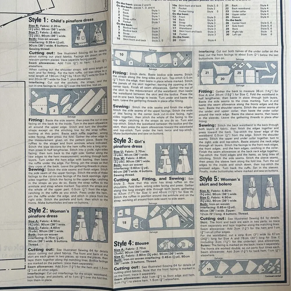 Vintage Designer Sewing Patterns Uncut Lot Of 4 Dresses Plaid Jackets Summer 70s